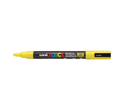 Uni-Ball PC-3M, Gult, Flerfarget, 1 farger, Fint, Rund, 0,9 mm
