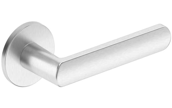 Metal_Bud Handle Door Luna R Slim Matte Nickle