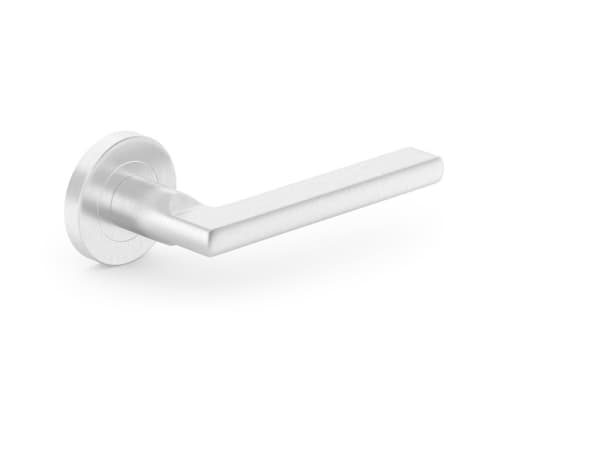 Metal_Bud Handle Door Metro Matte Nickle