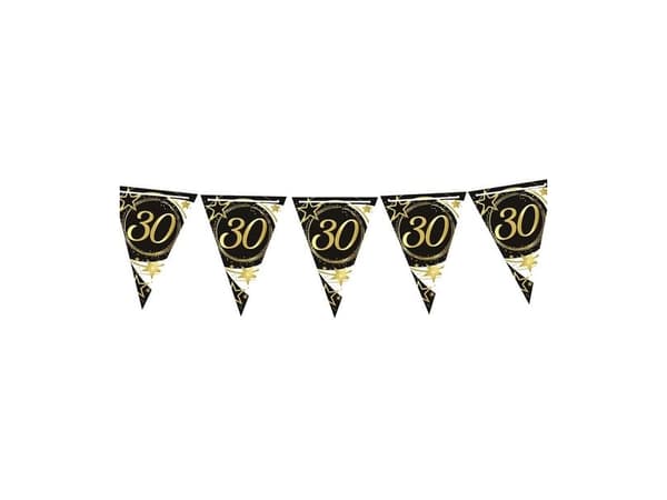 Vimpelguirlande 30 år
