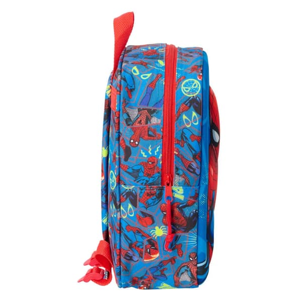 School Bag Spider-Man Red Navy Blue 22 x 27 x 10 cm