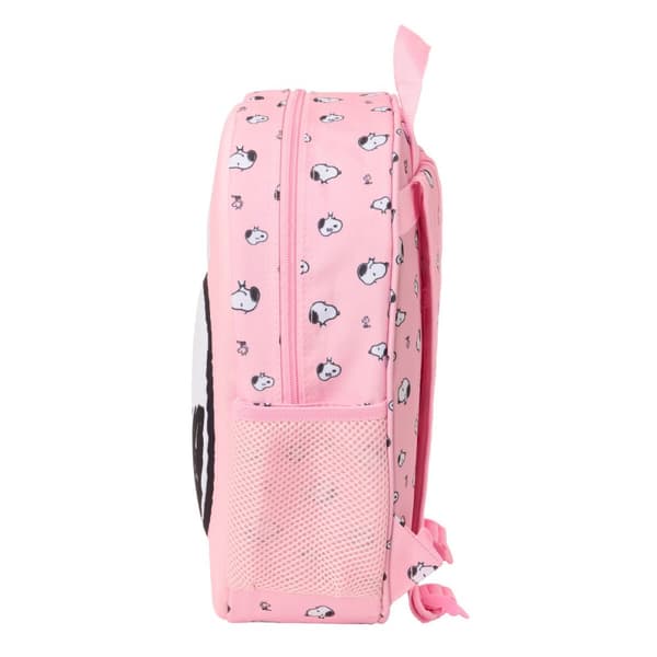 School Bag Snoopy Pink 27 x 33 x 10 cm