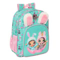 Miniatyrbild 1 av 3: School Bag Na!Na!Na! Surprise Bunny Pink Turquoise 32 x 38 x 12 cm