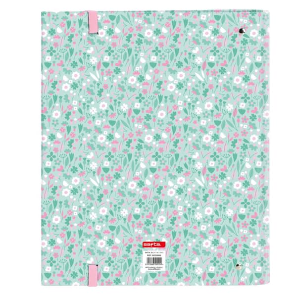 Ring binder Safta Cuore Mint 27 x 32 x 3.5 cm