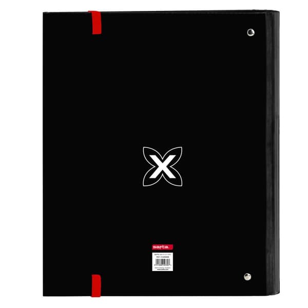 Ring binder Munich Vulcan Black 27 x 32 x 3.5 cm