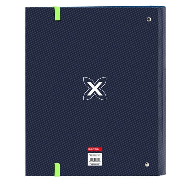 Ring binder Munich Blue indigo 27 x 32 x 3.5 cm