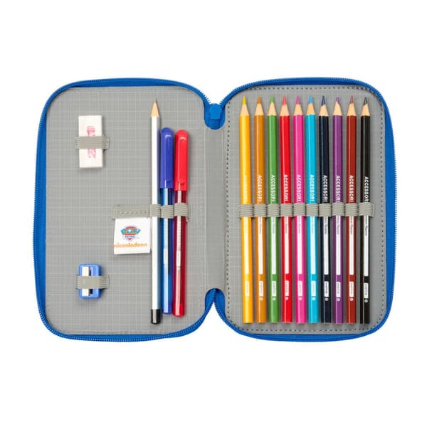 Holdall The Paw Patrol Cool Blue Red 12.5 x 19.5 x 4 cm 29 Pieces
