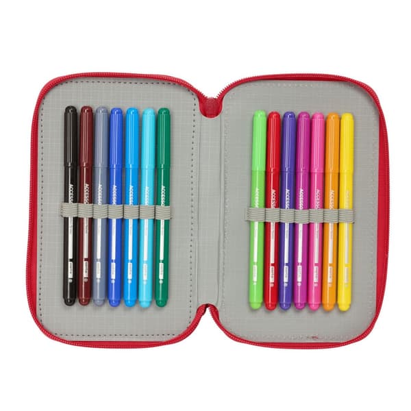 Holdall Sevilla Fútbol Club Red 12,5 x 19,5 x 5,5 cm 37 Pieces