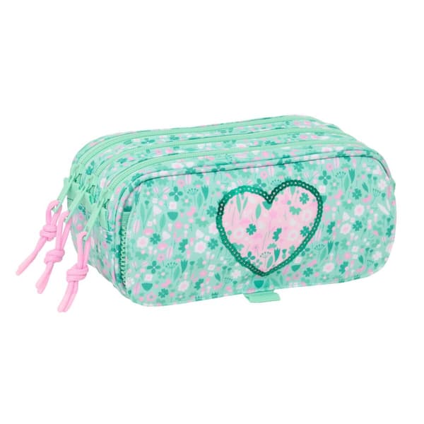 Holdall Safta Cuore Mint 21,5 x 10 x 8 cm