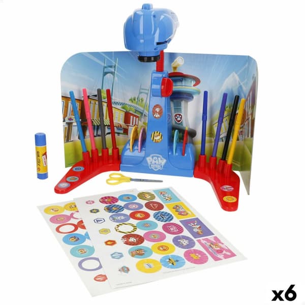 Drawing Set The Paw Patrol (6 Units)
