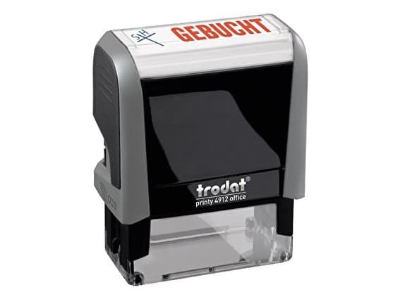 Wedo 51 4912212 Samotuszujący Stempel tekstowy Plastik