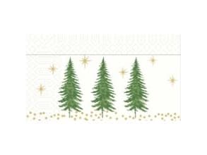 Serviet Duni 33 x 33 cm 2-lag Humble Trees Natural Brown,6 pk x 300 stk/krt