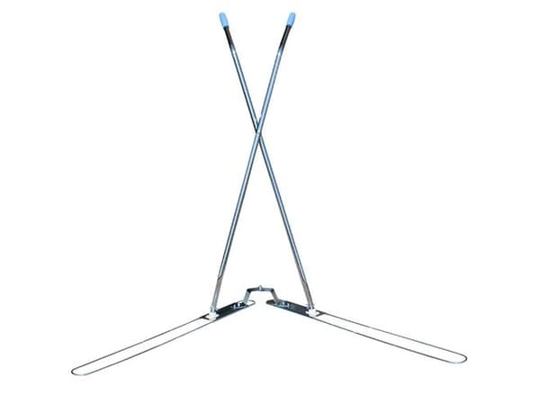 Saks-moppefremfører 2x1m m/skaft metal