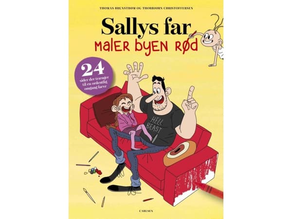 Sallyn isä maalaa kaupungin punaiseksi (pakkaus 6) | Thomas Brunstrøm