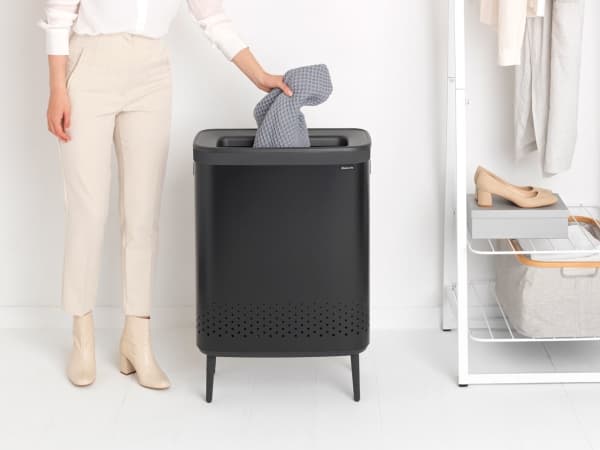 Brabantia Skalbiniu deže, Bo, 2x45L - Matt Juodas