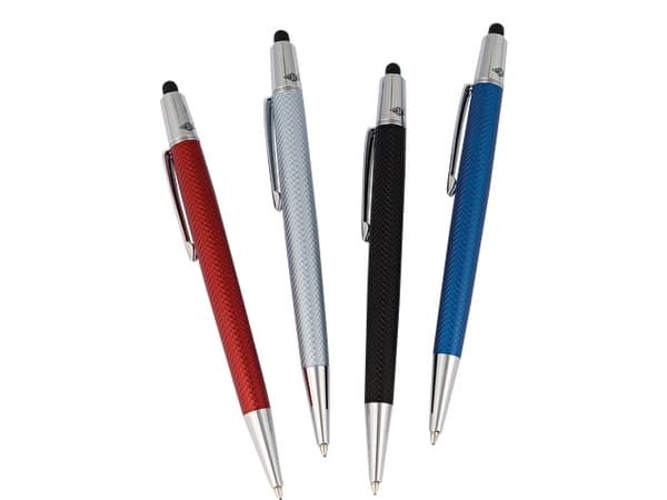 WEDO 2-i-1 NEWBIE stylus, 16-pack skjermberøringspenner for smarttelefoner, iPader og nettbrett, ledende - 16 deler (261 22072)