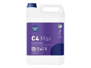 Peruspuhdistus Kiilto Pro C4 Max 5ltr Pohjoismainen Joutsen Ympäristömerkitty hajusteeton öljylle/rasvalle, 5 ltr/dnk