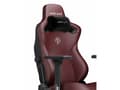 Miniatyrbild 3 av 5: Anda Seat AD12YDC-XL-01-A-PVC, Stoppad sits, Stoppat ryggstöd, Rödbrun, Rödbrun, Konstläder, Konstläder