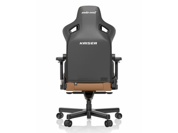Anda Seat AD12YDC-XL-01-K-PVC, Padded seat, Padded backrest, Brown, Brown, Leatherette, Leatherette