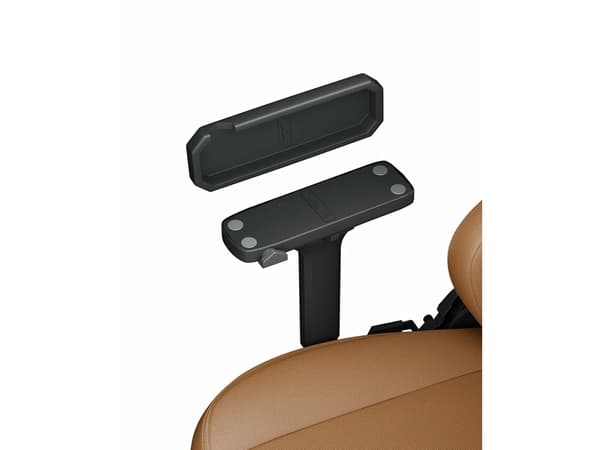 Anda Seat AD12YDC-XL-01-K-PVC, Padded seat, Padded backrest, Brown, Brown, Leatherette, Leatherette