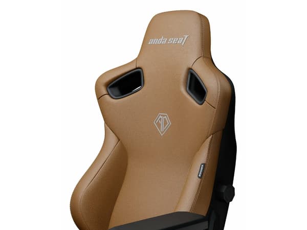 Anda Seat AD12YDC-XL-01-K-PVC, Padded seat, Padded backrest, Brown, Brown, Leatherette, Leatherette