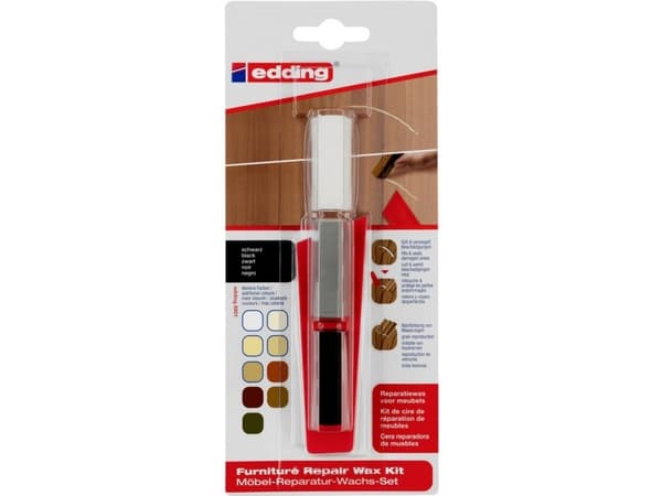 Edding 8901 - Furniture Repair Wax Kit Black ( møbel Reparation Sæt)