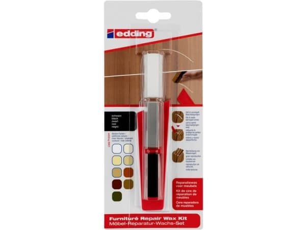 Edding 8901 - Furniture Repair Wax Kit Black ( møbel Reparation Sæt)