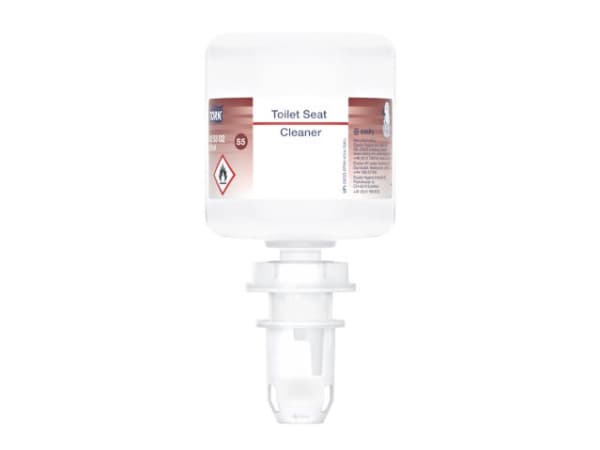 Toiletsæderens Tork Toilet Seat Cleaner 525ml uden Parfume til Mini S5 dispenser,525 ml/stk