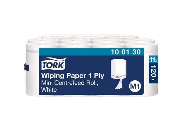 Tork 100130, 120 m, 215 mm, 14 cm, 606,3 g, 560 mm, 383 mm