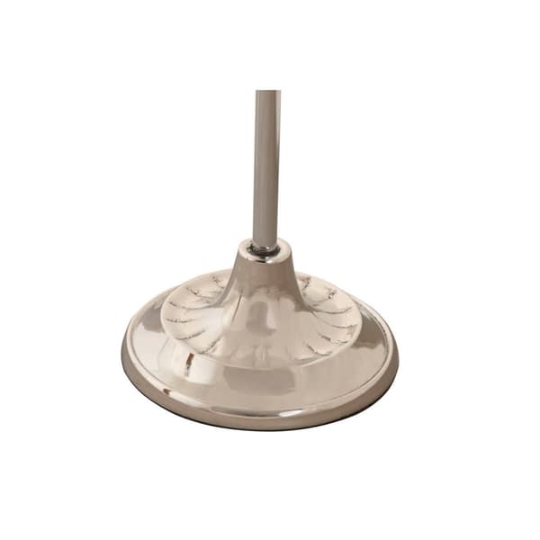 Magnifying glass Home ESPRIT Crystal Steel Acacia 8 x 8 x 30 cm