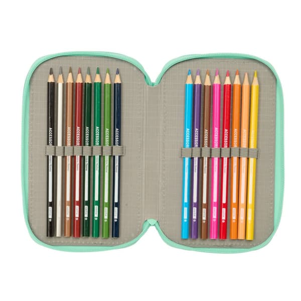 Holdall Safta Cuore Mint 12,5 x 19,5 x 5,5 cm 37 Pieces
