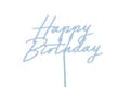 Miniatyrbilde 1 av 5: Tåget blå kagepynt Happy Birthday