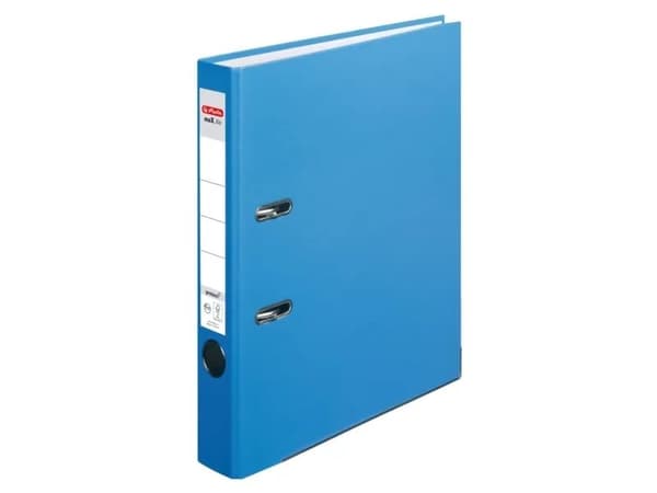 Herlitz maX.file, A4, D-ring, Förvaring, Polypropylen (PP), Blå