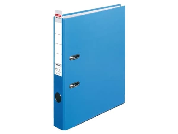 Herlitz maX.file, A4, D-ring, Förvaring, Polypropylen (PP), Blå