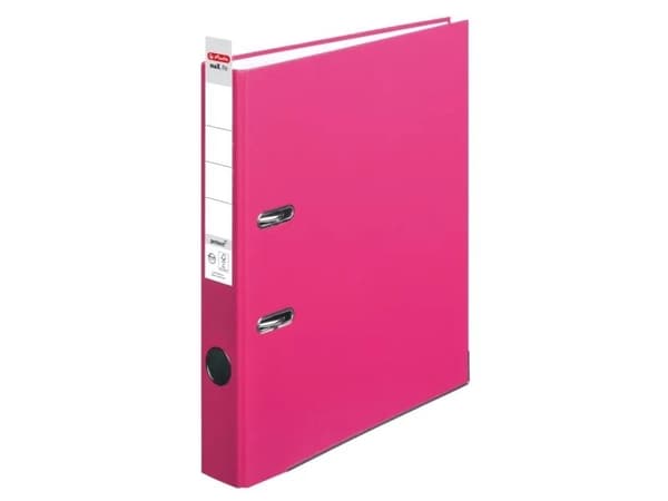 Herlitz maX.file, A4, D-ring, Förvaring, Polypropylen (PP), Rosa
