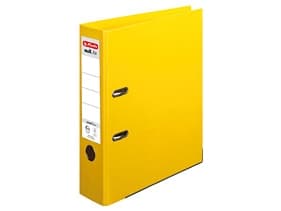 Herlitz 10834356, Polypropylen (PP), Gul, A4, 8 cm, 1 styck