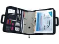 Miniatyrbild 3 av 5: WEDO mappväska, svart, för DIN A4-mappar upp till 80 mm ryggbredd, tillverkad av polyester, med dragkedja (58 601)