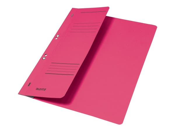 Leitz - Flat stangfil - for A4 (210 x 297 mm) - kapasitet: 170 ark - rød