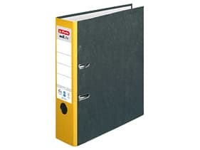 Herlitz 05171103, A4, Fotoark kartong, Svart, Gult, 8 cm, 1 stykker