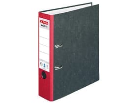 Herlitz 05171301, A4, Fotoark kartong, Svart, Rød, 8 cm, 1 stykker