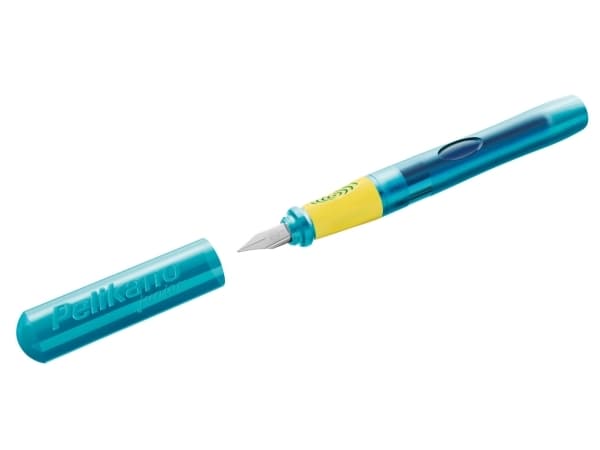 Pelikan 824835, Flerfarget, Fyllesystem med patron, Blå, Rustfritt stål, Høyrehendt, 1 stykker