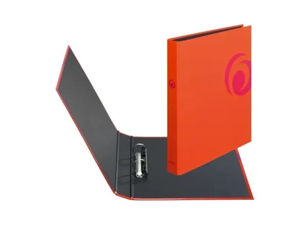 Herlitz maX.file Fresh Colour, A4, D-ring, Kartong, Orange, 2,5 cm