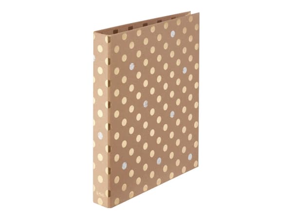 Herlitz Pure Glam, A4, Kartong, Gull, 2,5 cm