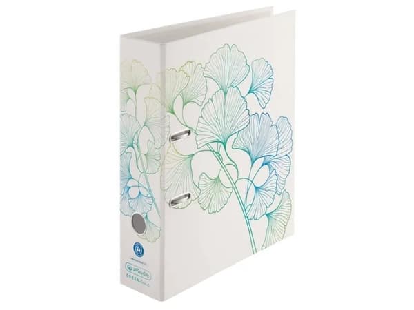 Herlitz 50033409, A4, D-ring, Blå, Grønn, Hvit, 8 cm, 2D