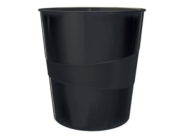 Leitz WOW - Papirkurv - 15 L - håndtag - polypropeeni (PP) - lajittelu