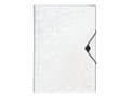 Miniatyrbilde 5 av 5: Leitz WOW - Dokumentmappe - kan utvides - 6 rom - 6 deler - for A4 (210 x 297 mm) - kapasitet: 250 ark - med fliker - hvit