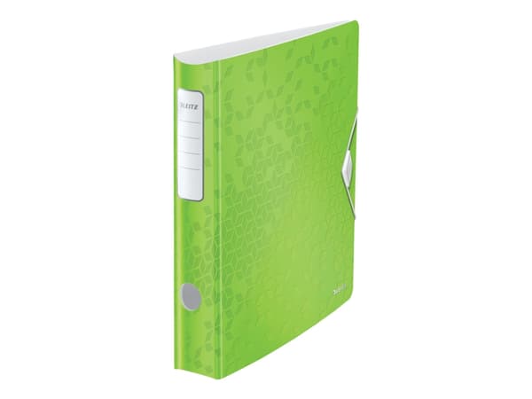 Leitz 180° Active WOW - Hevarmbuefil - bokryggbredde: 65 mm - for A4 (210 x 297 mm) - kapasitet: 350 ark - grønn