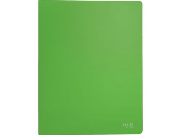 Leitz Recycle - Visningsbok - 20 utrymmen - 40 fickor - ryggbredd: 16 mm - för A4 (210 x 297 mm) - kapacitet: 40 ark - grön