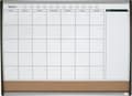 Miniatyrbild 2 av 2: Nobo Home Combi monthly planning board, 58.5 x 43 cm
