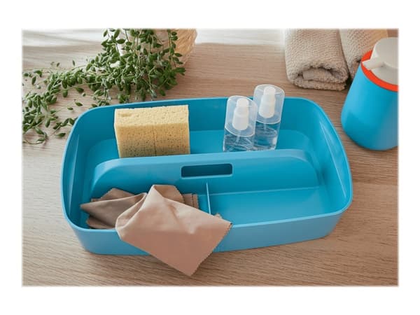 Leitz MyBox Cosy - Oppbevaringsskuff - 3 rom - small - rolig blått